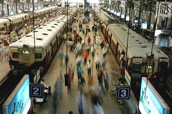 Churchgate Train station Mumbai